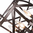 Chloe Lighting Alina 5-Light Metal Ceiling Pendant in Oil Rubbed Bronze