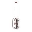 Chloe Lighting Pepper 6-Light Metal Hanging Ceiling Pendant in Bronze