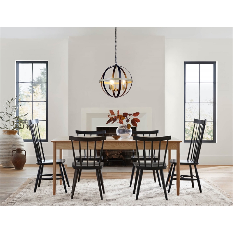 Chloe Lighting Farmhouse 3-Light Glass Ceiling Pendant in Multi-Color