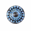Chloe Lighting Victorian 3-Light Glass & Metal Table Lamp in Multi-Color