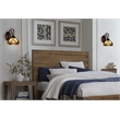 Chloe Lighting Liaison Victorian 1-Light Glass Wall Sconce in Bronze/Yellow
