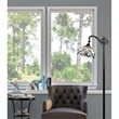 Chloe Lighting Grenville Victorian 1-Light Metal Reading Floor Lamp in Bronze