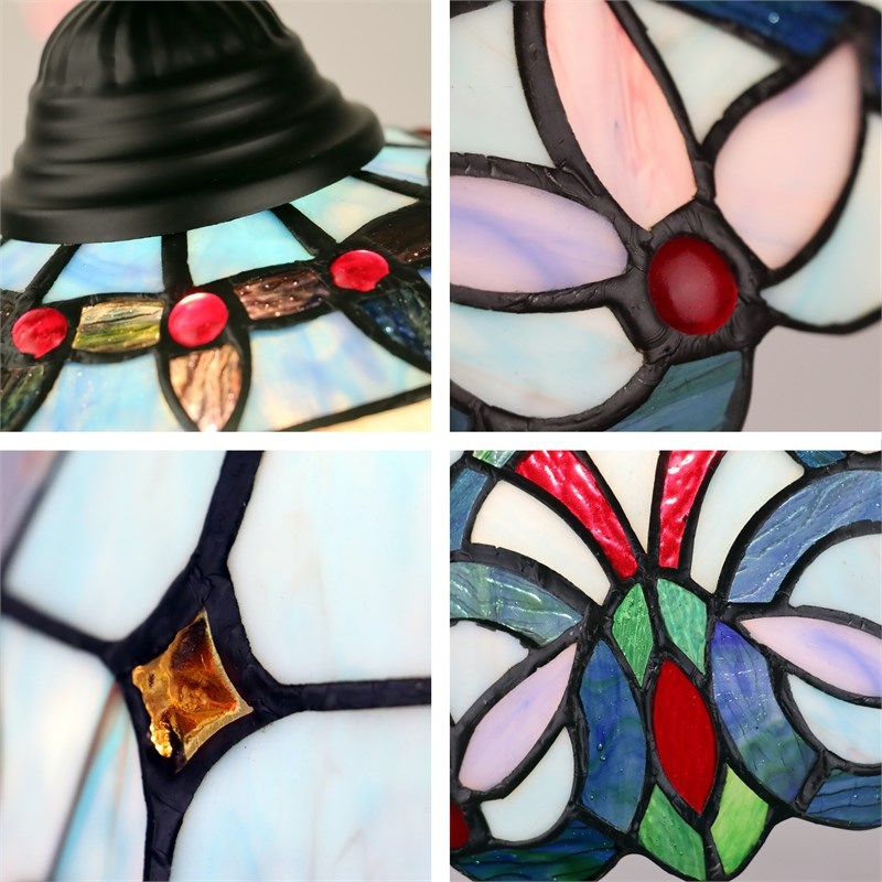 Chloe Lighting Grenville Victorian 1-Light Metal Reading Floor Lamp in Bronze