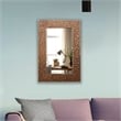 Chloe Lighting Reflection Contemporary Rectangle Glass Wall Mirror in Gold