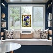 Chloe Lighting Blue Scarlett Glass Verical Window Panel in Multi-Color