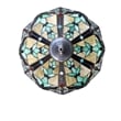 Chloe Lighting Cora Victorian 2-Light Metal Floor Lamp in Dark Bronze
