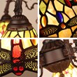 Chloe Lighting Anisoptera Purity 5-Light Glass Large Chandelier in Multi-Color