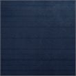 Devion Furniture Modern Velvet Sectional Sofa in Blue/Gold legs