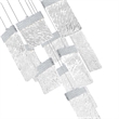 CWI Lighting Carolina Contemporary Metal LED Chandelier in Pewter