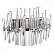 CWI Lighting Miroir 4 Light Transitional Metal Vanity Light in Polished Nickel