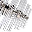 CWI Lighting Miroir 4 Light Transitional Metal Vanity Light in Polished Nickel