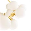 CWI Lighting Arya 25 Light Contemporary Metal Chandelier in Satin Gold