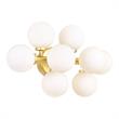 CWI Lighting Arya 8 Light Contemporary Metal Wall Sconce in Satin Gold