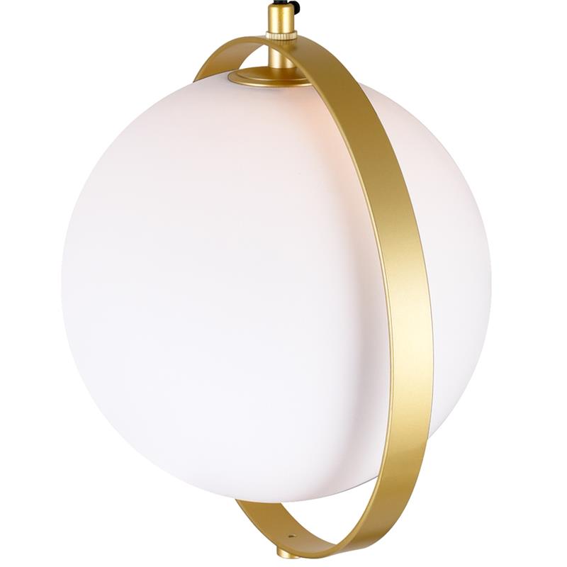 CWI Lighting Da Vinci 1 Light Contemporary Metal Mini Pendant in Brass