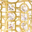 CWI Lighting Belinda 4 Light Transitional Metal Chandelier in Champagne Gold