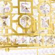 CWI Lighting Belinda 6 Light Transitional Metal Chandelier in Champagne Gold