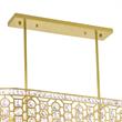 CWI Lighting Belinda 8 Light Transitional Metal Chandelier in Champagne Gold