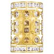CWI Lighting Belinda 2 Light Transitional Metal Wall Sconce in Champagne Gold