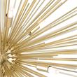 CWI Lighting Savannah 9 Light Contemporary Metal Chandelier in Gold Leaf