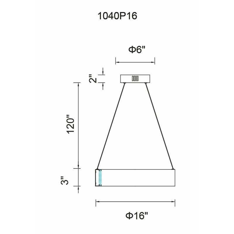 CWI Lighting Rosalina Contemporary Metal LED Chandelier in Matte Black