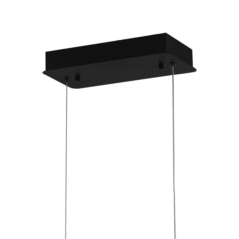 CWI Lighting Juliette Transitional Metal Chandelier with Dimmer in Black