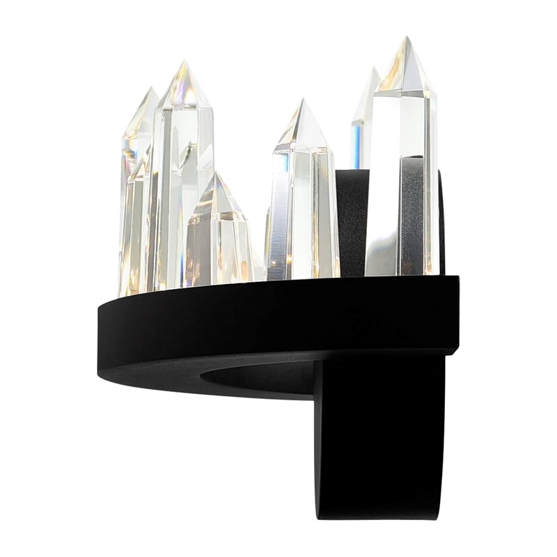 CWI Lighting Juliette Transitional Metal LED Wall Sconce in Black