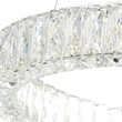CWI Lighting Madeline Contemporary Metal LED Chandelier in Chrome