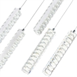 CWI Lighting Celina Contemporary Metal LED Chandelier in Chrome