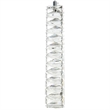CWI Lighting Celina Contemporary Metal LED Chandelier in Chrome