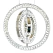 CWI Lighting Celina Contemporary Metal LED Chandelier in Chrome