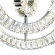 CWI Lighting Celina Contemporary Metal LED Chandelier in Chrome