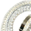 CWI Lighting Celina Contemporary Metal LED Chandelier in Chrome