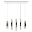 CWI Lighting Celina Contemporary Metal LED Chandelier in Chrome