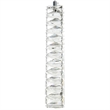 CWI Lighting Celina Contemporary Metal Chandelier with Dimmer in Chrome