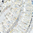 CWI Lighting Celina Contemporary Metal LED Integrated Chandelier in Chrome