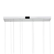 CWI Lighting Celina Contemporary Metal LED Chandelier in Chrome