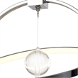 CWI Lighting Colette Contemporary Metal LED Chandelier in Chrome