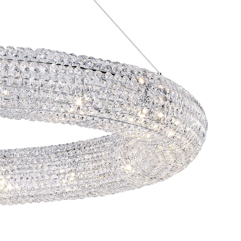 CWI Lighting Veronique 16 Light Contemporary Metal Chandelier in Chrome