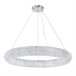CWI Lighting Veronique 16 Light Contemporary Metal Chandelier in Chrome