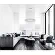 CWI Lighting Veronique 16 Light Contemporary Metal Chandelier in Chrome