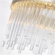 CWI Lighting Genevieve Transitional Metal LED Chandelier in Medallion Gold