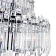 CWI Lighting Henrietta 12 Light Transitional Metal Chandelier in Chrome