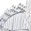 CWI Lighting Henrietta 12 Light Transitional Metal Chandelier in Chrome