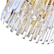 CWI Lighting Panache 8 Light Down Contemporary Metal Chandelier in Gold