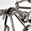 CWI Lighting Element 8 Light Contemporary Metal Chandelier in Nickel