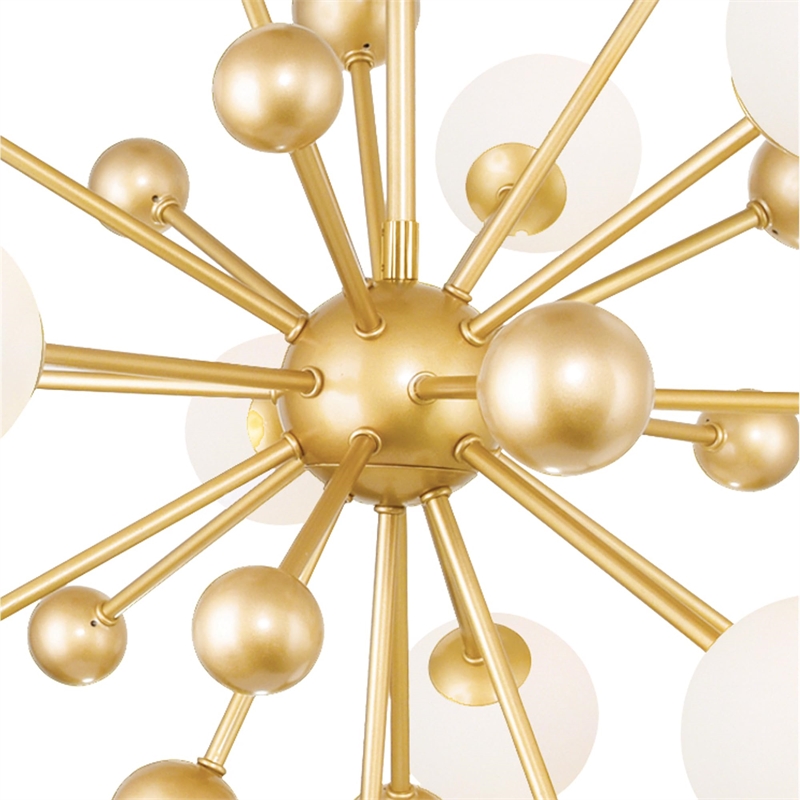 CWI Lighting Element 11 Light Contemporary Metal Chandelier in Sun Gold