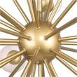 CWI Lighting Element 17 Light Contemporary Metal Chandelier in Sun Gold