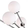 CWI Lighting Element 17 Light Contemporary Metal Chandelier in Nickel