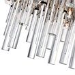 CWI Lighting Miroir 16 Light Metal Pool Table Light in Polished Nickel