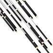 CWI Lighting Flute 16 Light Contemporary Metal LED Chandelier in Black